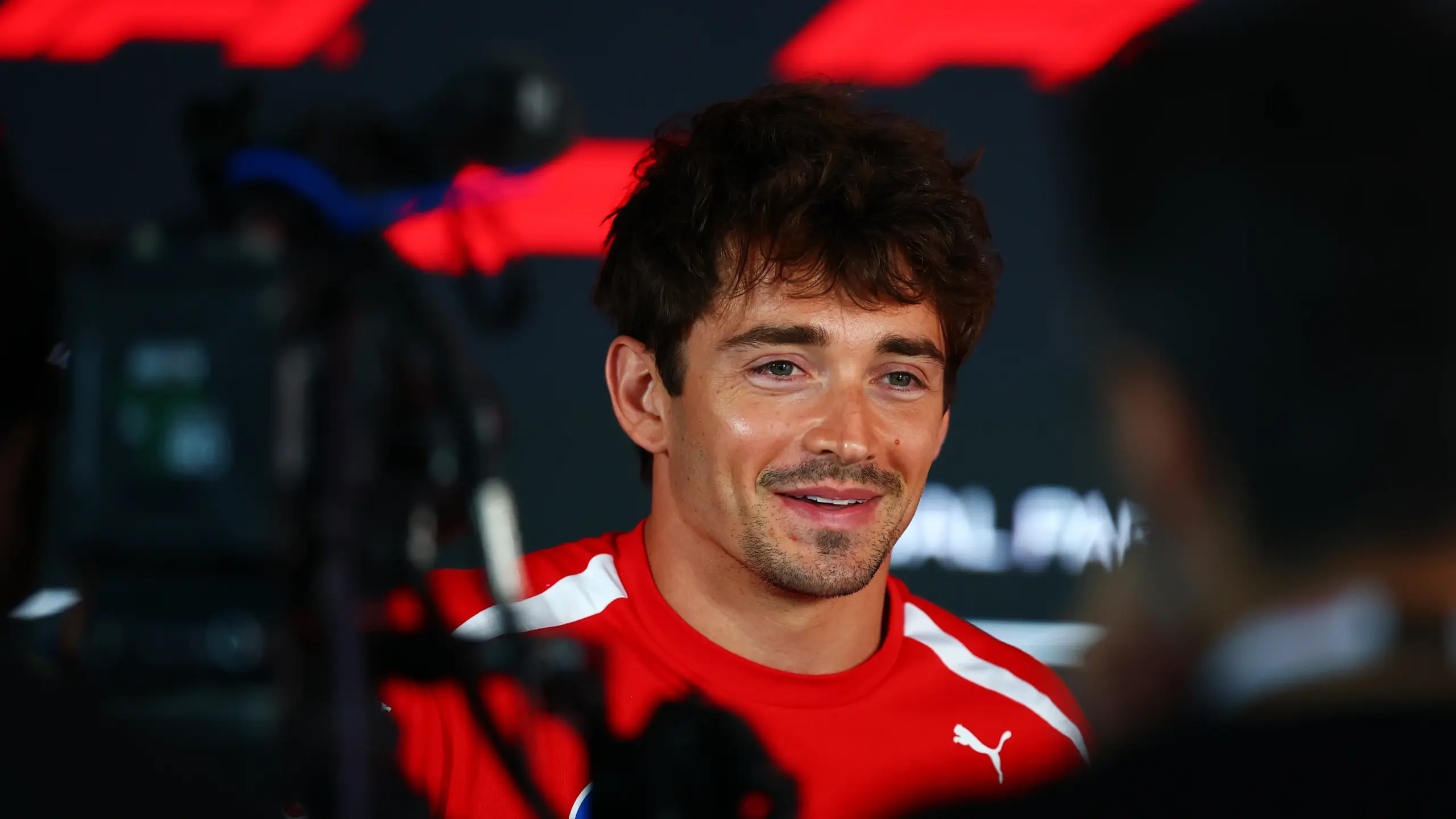 Charles Leclerc at the Hungaroring for the 2026 Hungarian Grand Prix