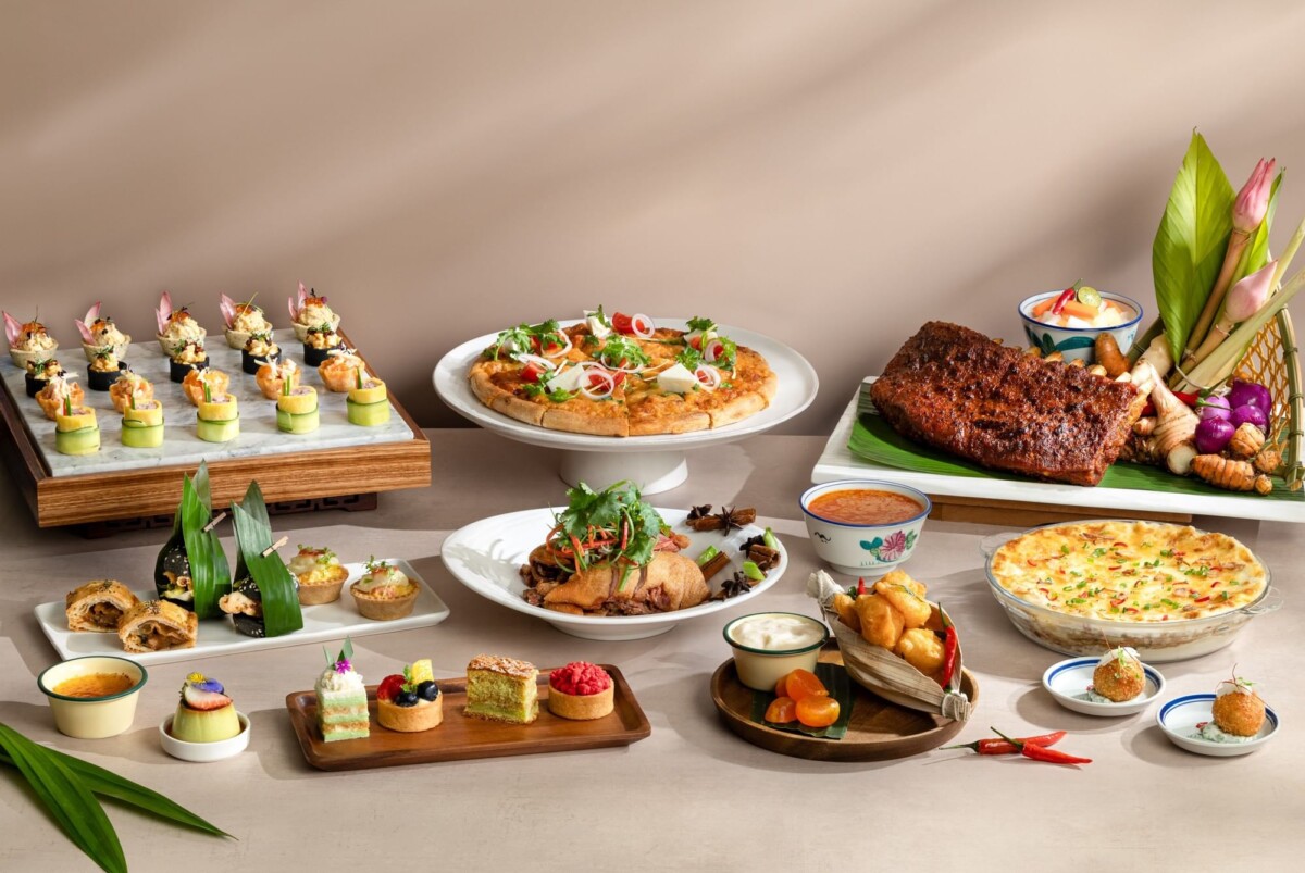 L'Espresso SG61 afternoon tea buffet Local Palate spread at Goodwood Park Hotel