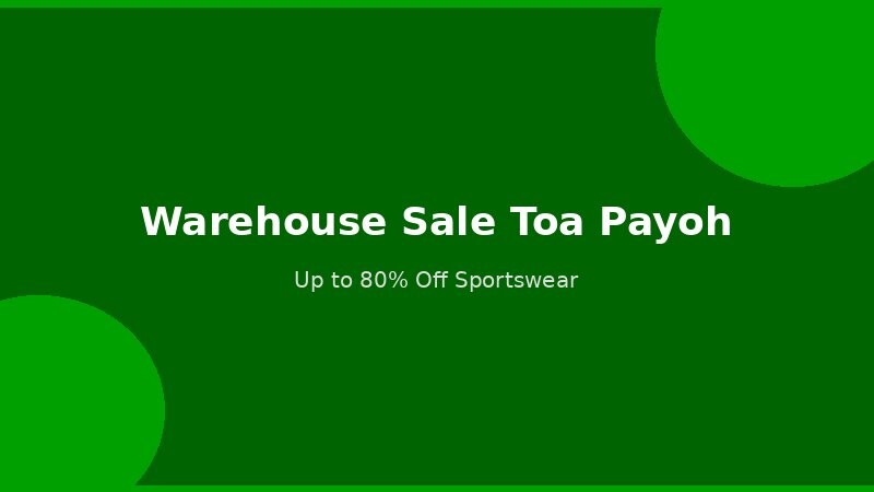 Link Outlet warehouse sale at Toa Payoh
