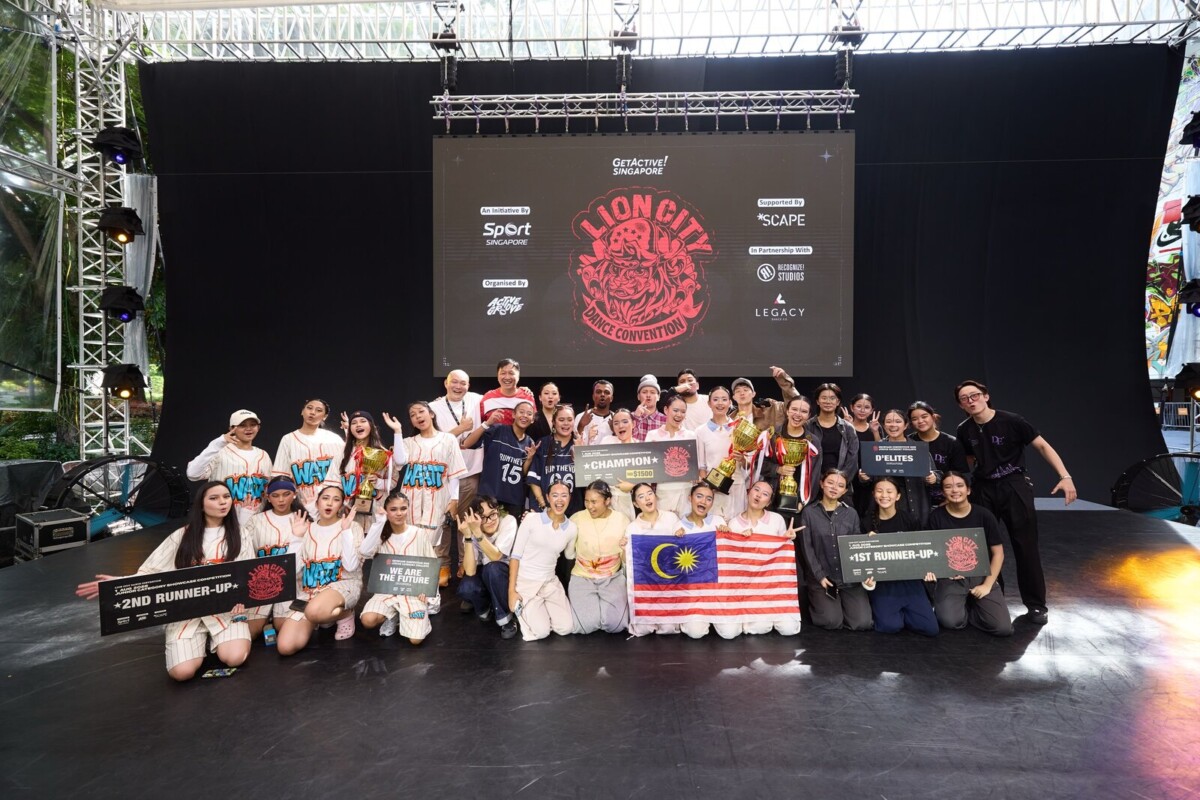 Winners celebrate at Lion City Dance Convention 2026. Image: TEAM LEWIS / LCDC