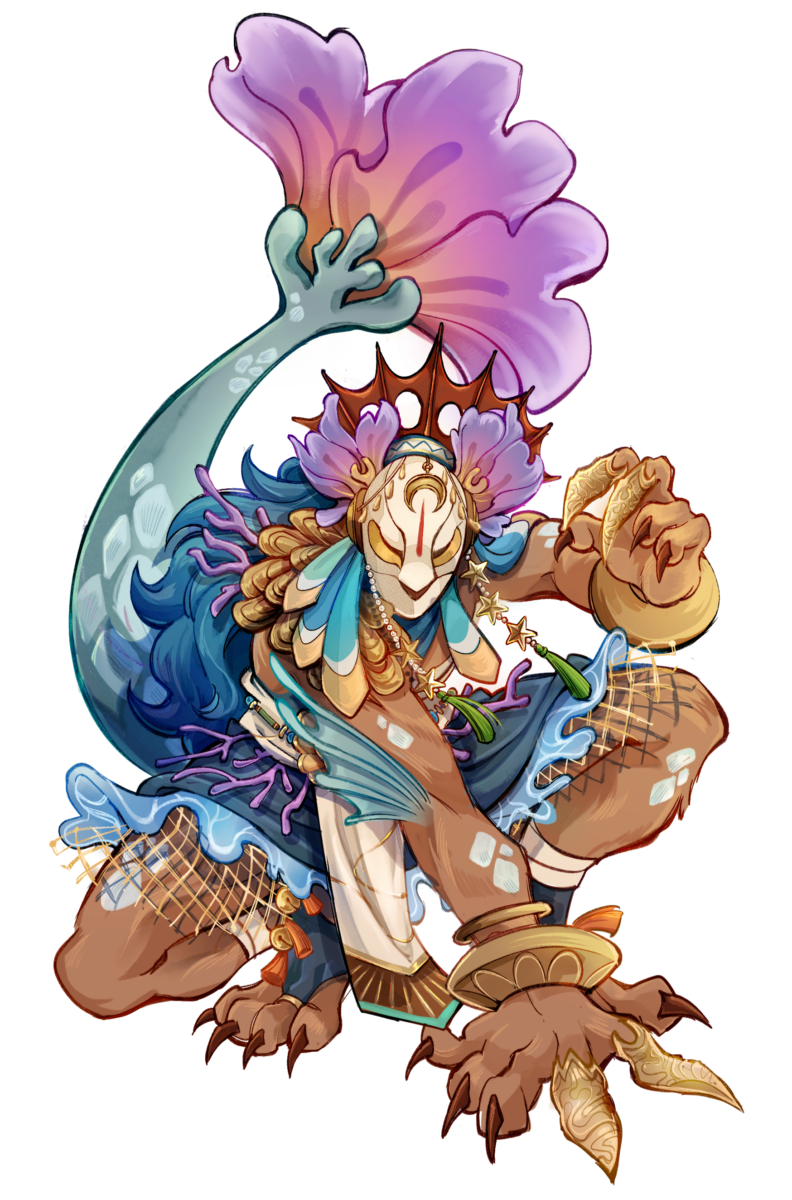 Lion City Faire mascot artwork