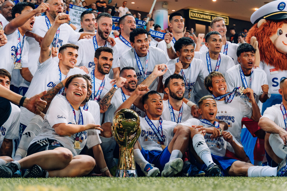 Lion City Sailors lift SPL trophy back-to-back Singapore Premier League champions 2026