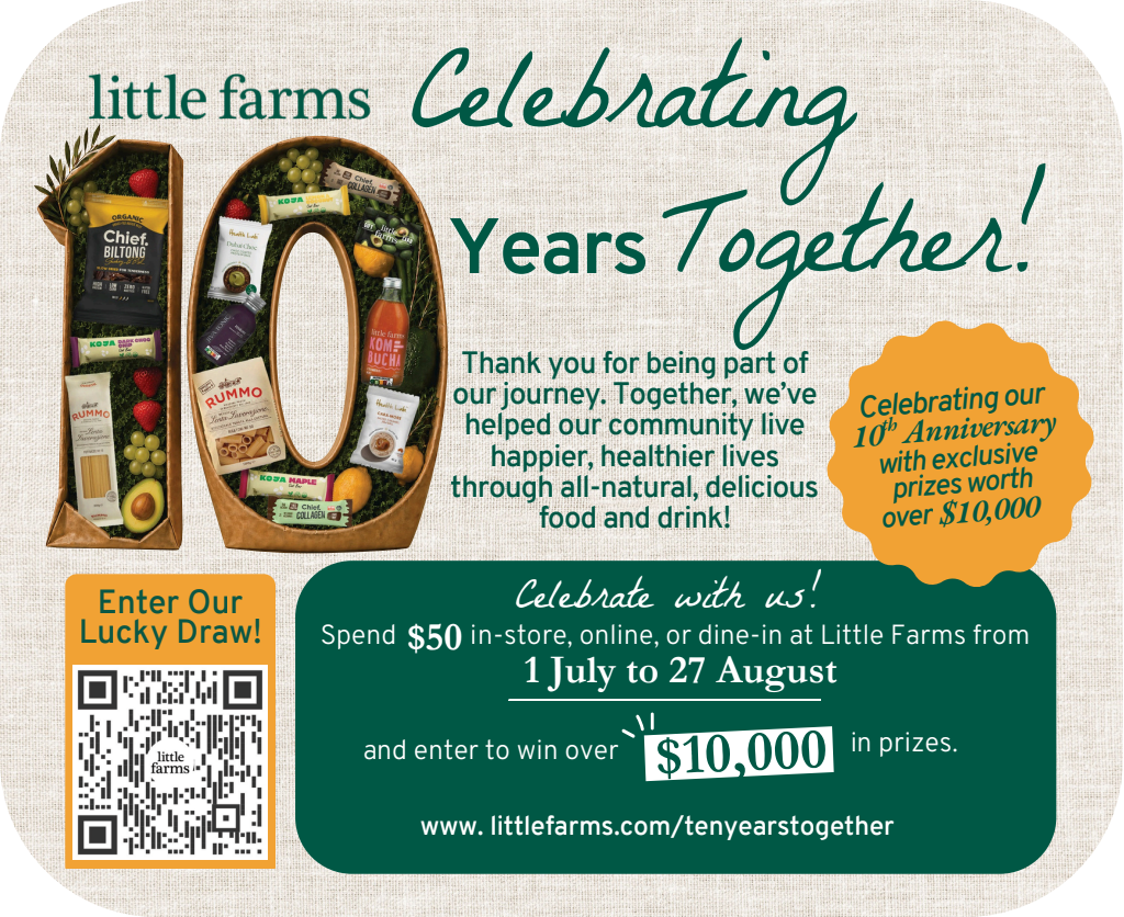 Little Farms 10th anniversary celebration promotion