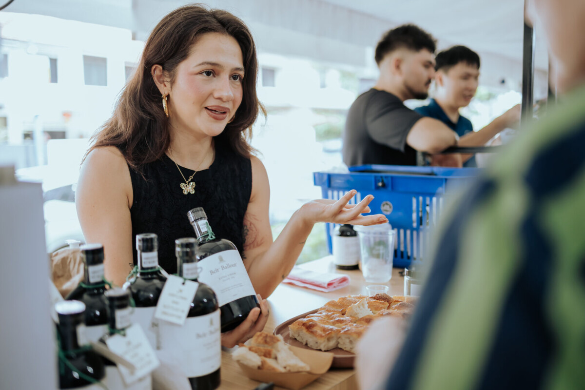 Artisan producer stall at the Eco Farmers Market