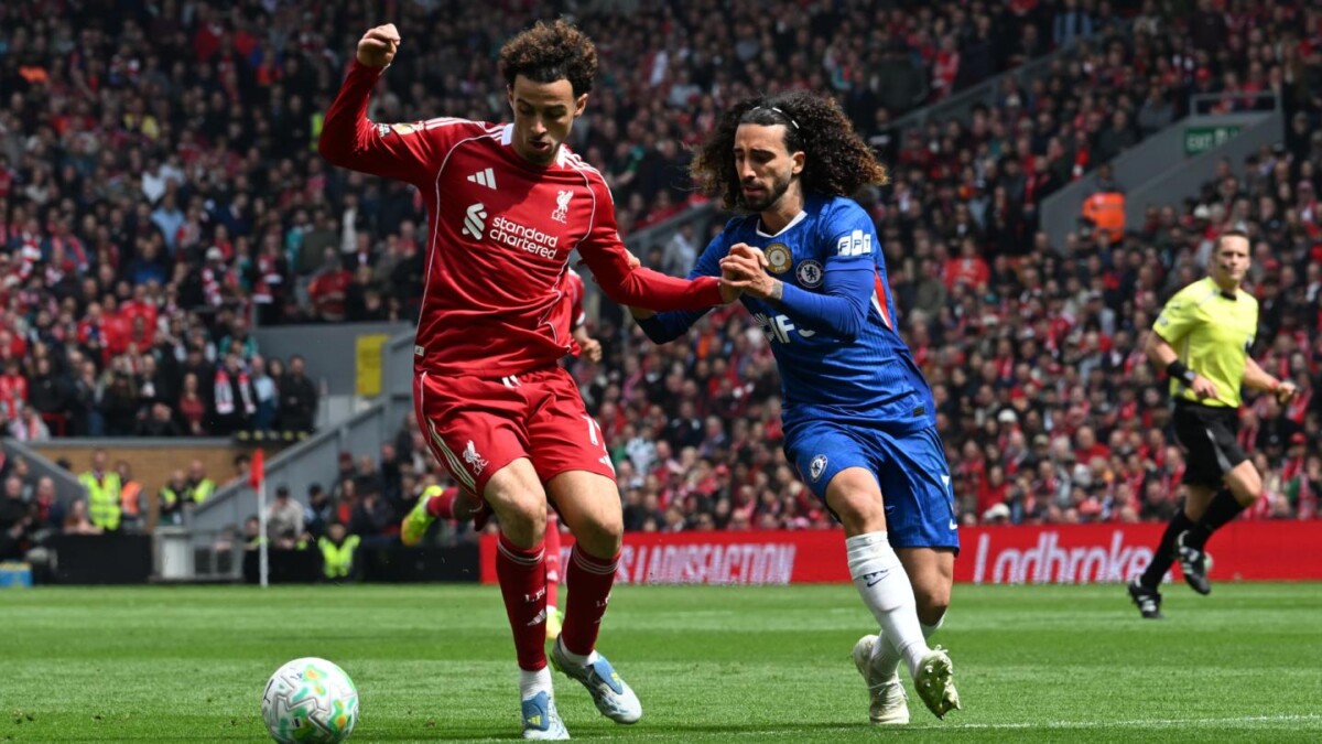 Liverpool Chelsea Premier League match highlights Anfield Gravenberch Fernandez