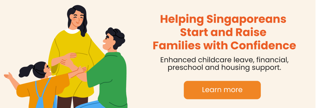Made For Families banner on enhanced childcare leave and family support