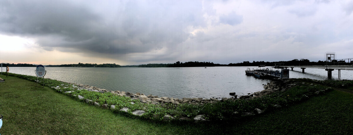 Upper Seletar Reservoir near Mandai Rainforest Resort, a nature staycation in Singapore