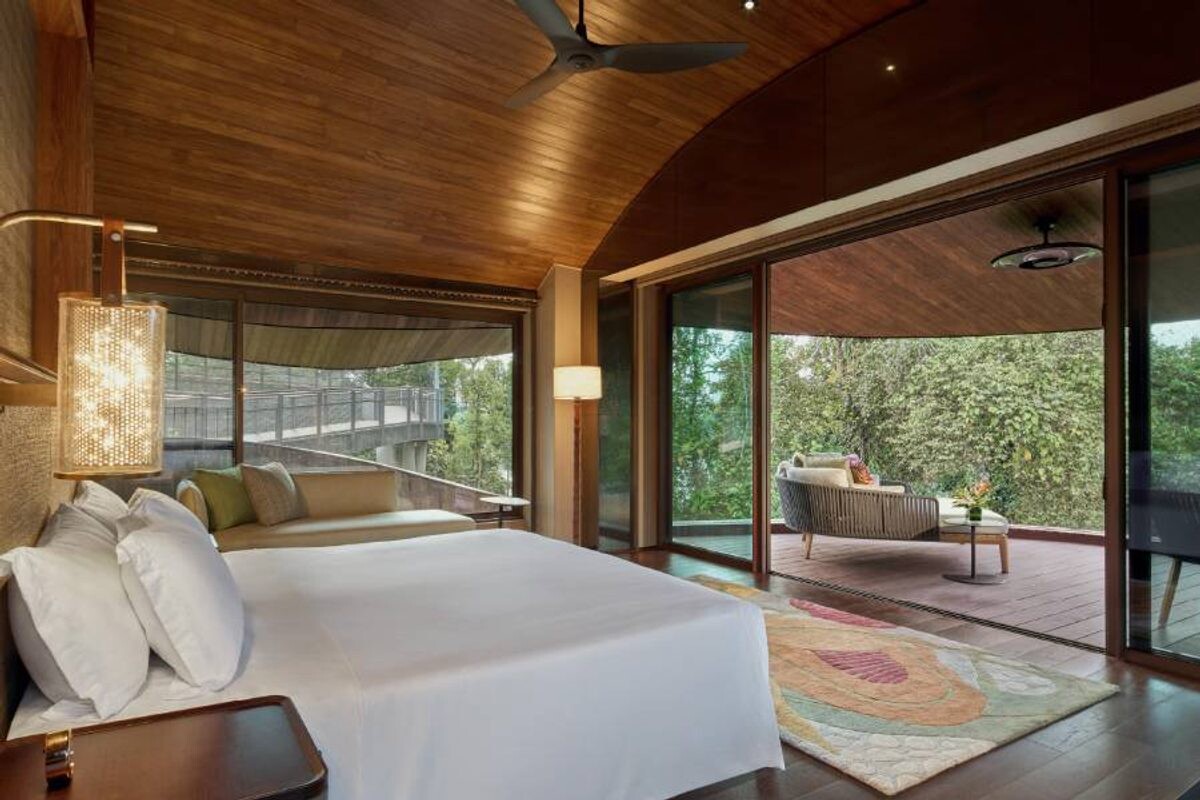 Mandai Rainforest Resort treehouse garden view Singapore staycation