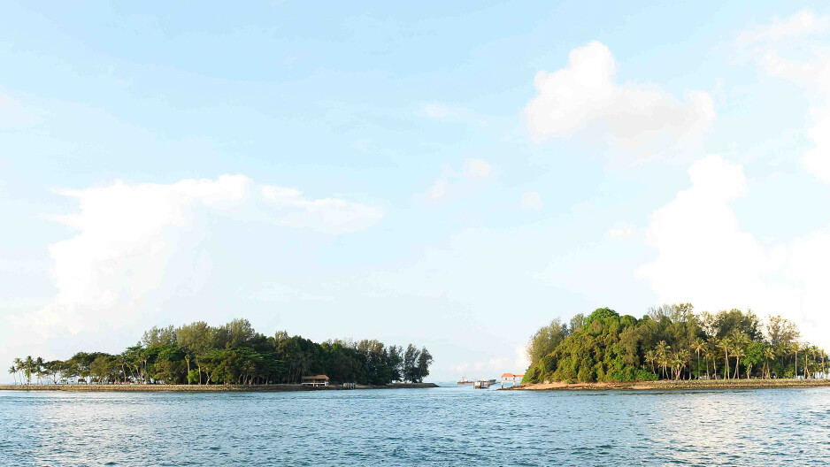 Sisters' Islands Marine Park sea view