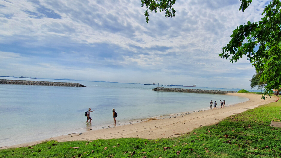 St John's Island beach at Sisters' Islands Marine Park