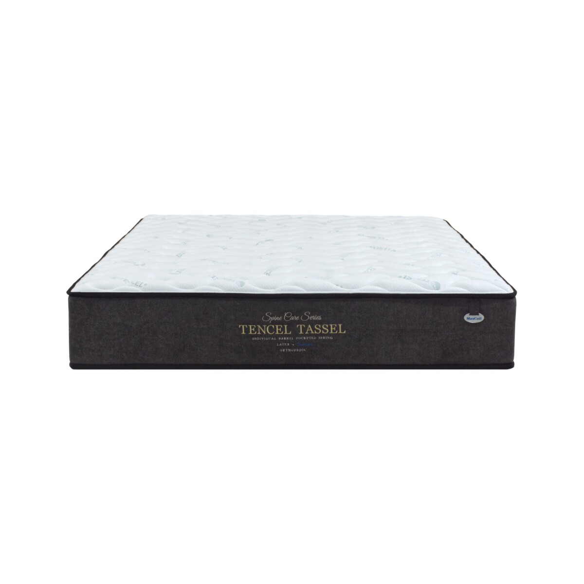 Maxcoil Spinecare Tencel Tassel queen mattress product shot