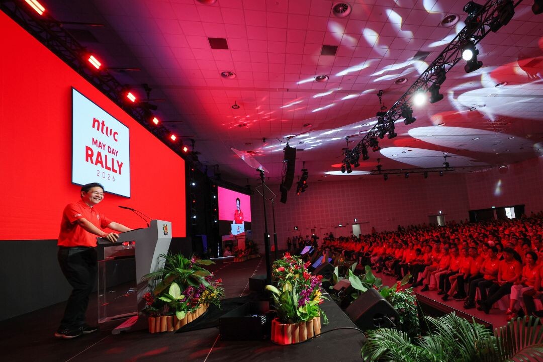 May Day Rally 2026 PM Lawrence Wong