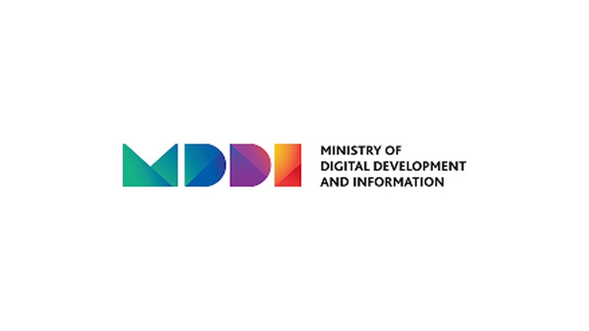 Ministry of Digital Development and Information logo