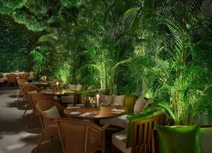 Tanica restaurant interior at The Singapore EDITION, 38 Cuscaden Road