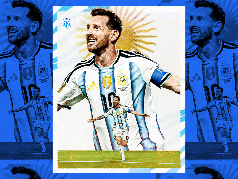 Lionel Messi scores his record-breaking 18th FIFA World Cup goal against Austria in Dallas, surpassing Miroslav Klose
