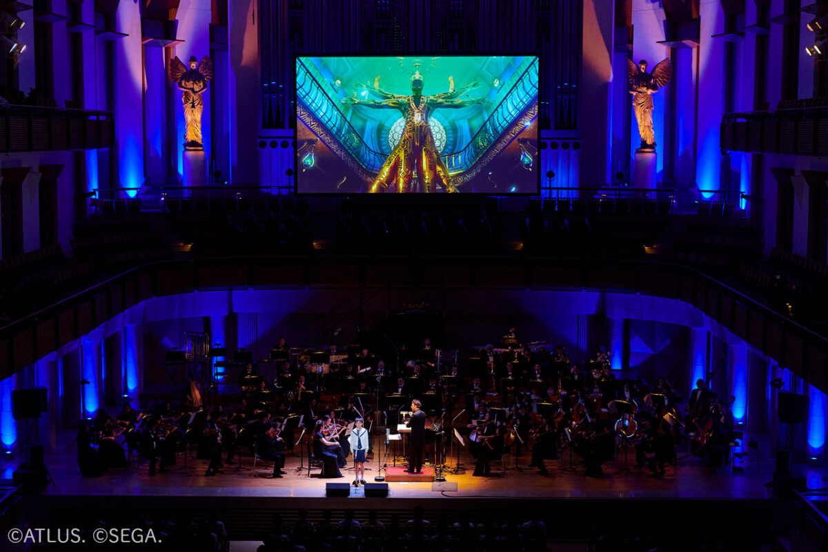 Musicians performing at the Metaphor: ReFantazio Orchestra Concert