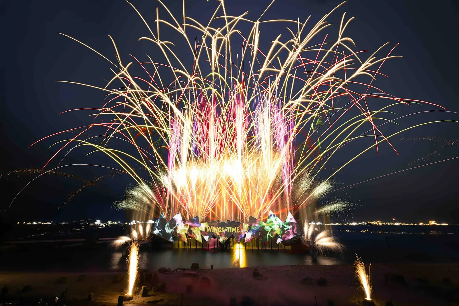 Wings of Time Fireworks Symphony at $26 for two persons