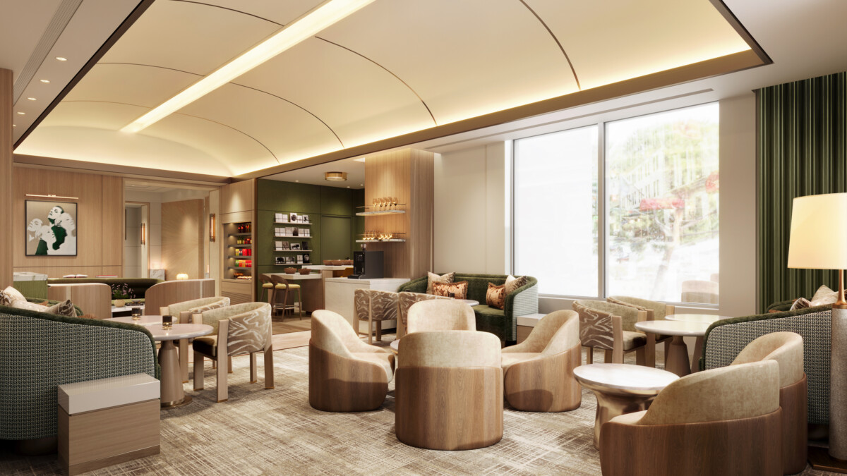 Club Lounge Millennium Premier Hotel New York Times Square after renovation