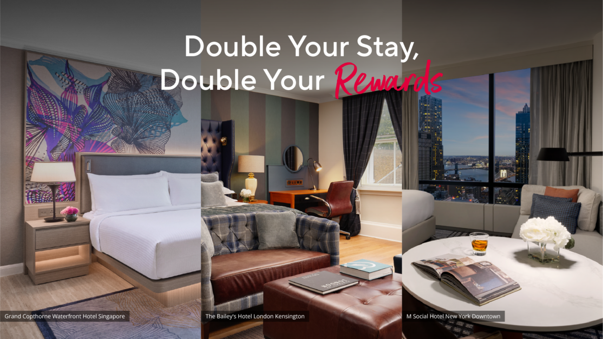 Millennium Hotels Double Your Stay Double Your Rewards promotion