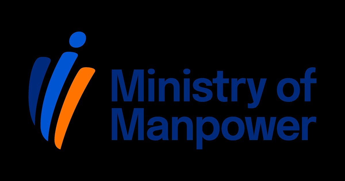 Ministry of Manpower Singapore logo wordmark