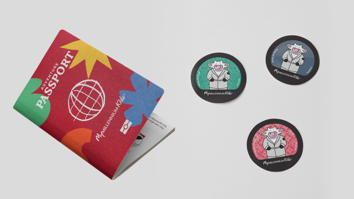 MyMillennium Kids Adventure Passport and stickers
