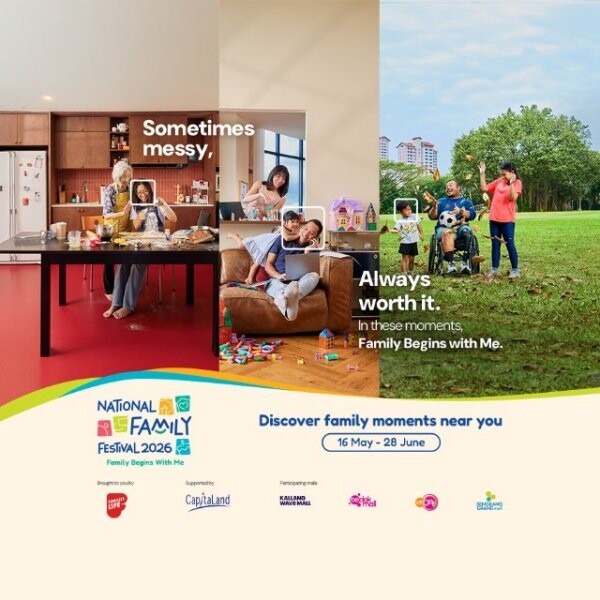 National Family Festival CapitaLand event visual