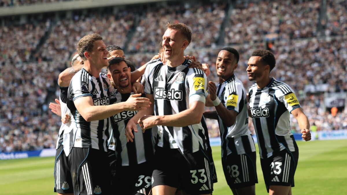 Newcastle 3-1 Brighton player of the match graphic