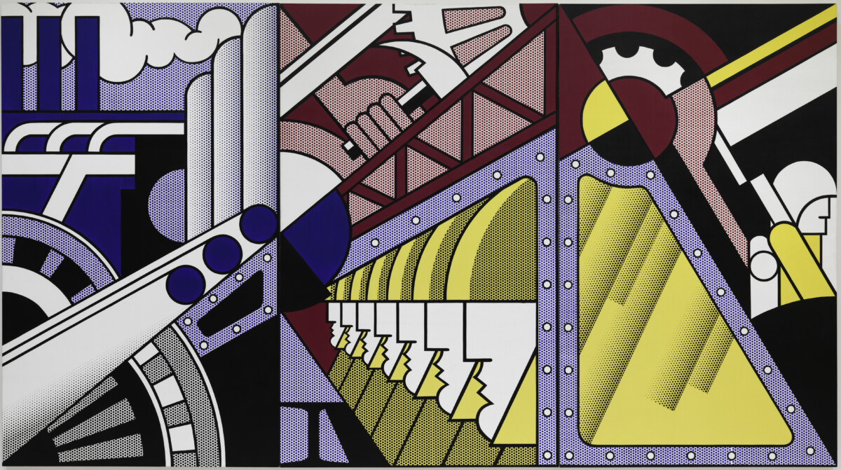 Roy Lichtenstein artwork at Pop after Pop: Art around Us, National Gallery Singapore