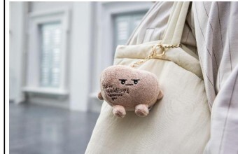Stoney mascot keychain plush at National Museum of Singapore