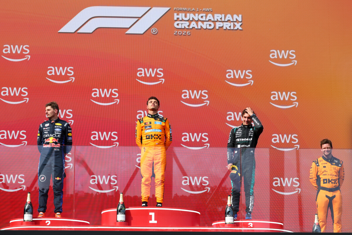 Norris McLaren Hungaroring Hungarian GP 2026 result
