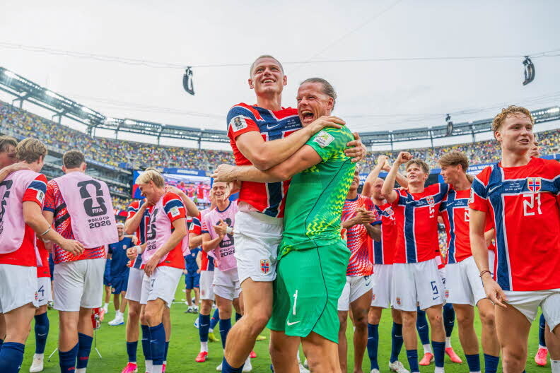 Norway Brazil World Cup 2026 match action New Jersey
