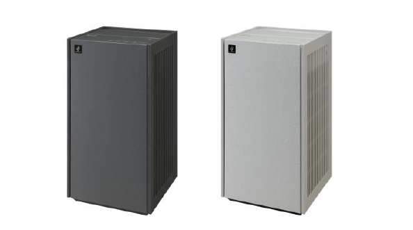 SHARP Purefit Plasmacluster air purifier FX-S82E in Stone Black and Stone Gray