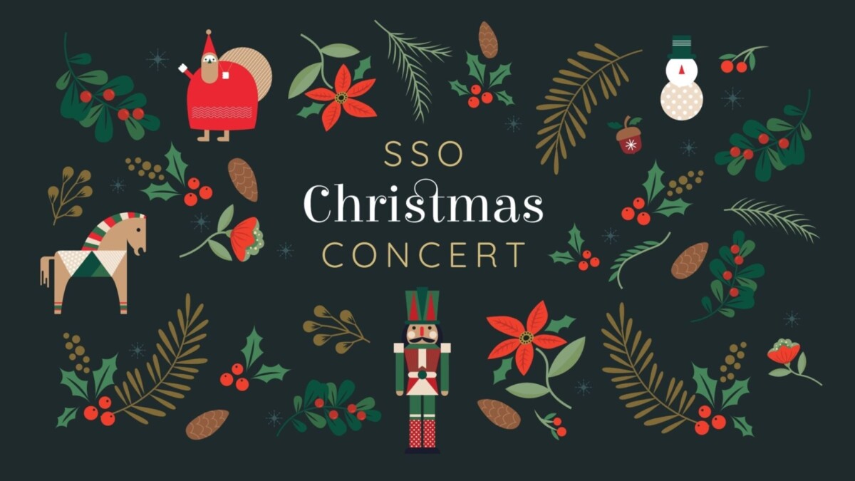 SSO Christmas Concert 2026 artwork