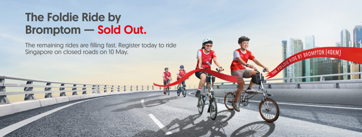 OCBC Cycle 2026 Brompton foldie racing