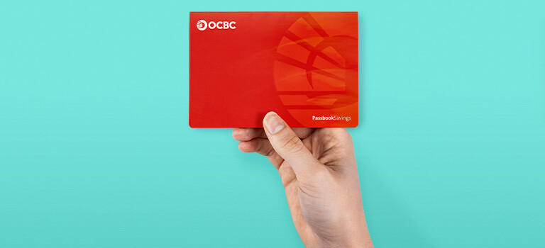 OCBC Passbook Savings account promotion masthead