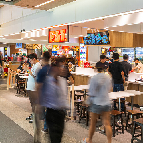 OCBC SeniorCare deal EAT outlet