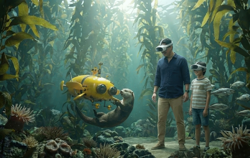 ONE Ocean Secrets of the Blue VR experience