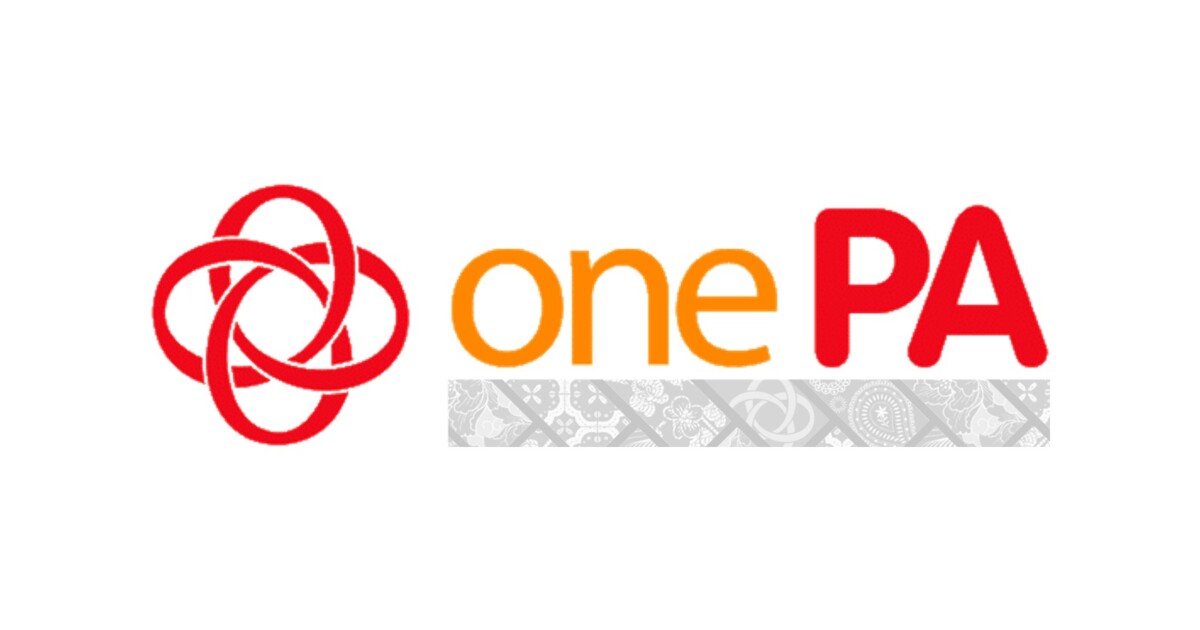 OnePA logo, the People's Association portal where residents' network Halloween events are listed