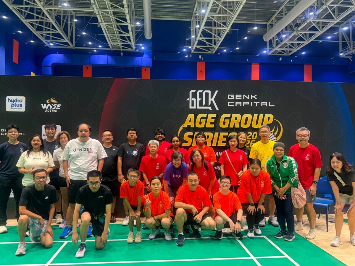 OneSG61 with Antica badminton carnival event day