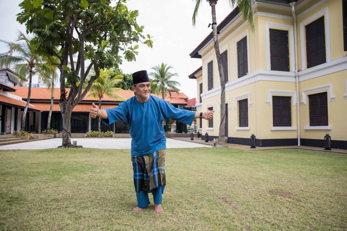 Mr Osman Abdul Hamid, founder of Era Dance Theatre and choreographer of Zapin Sungei Kallang