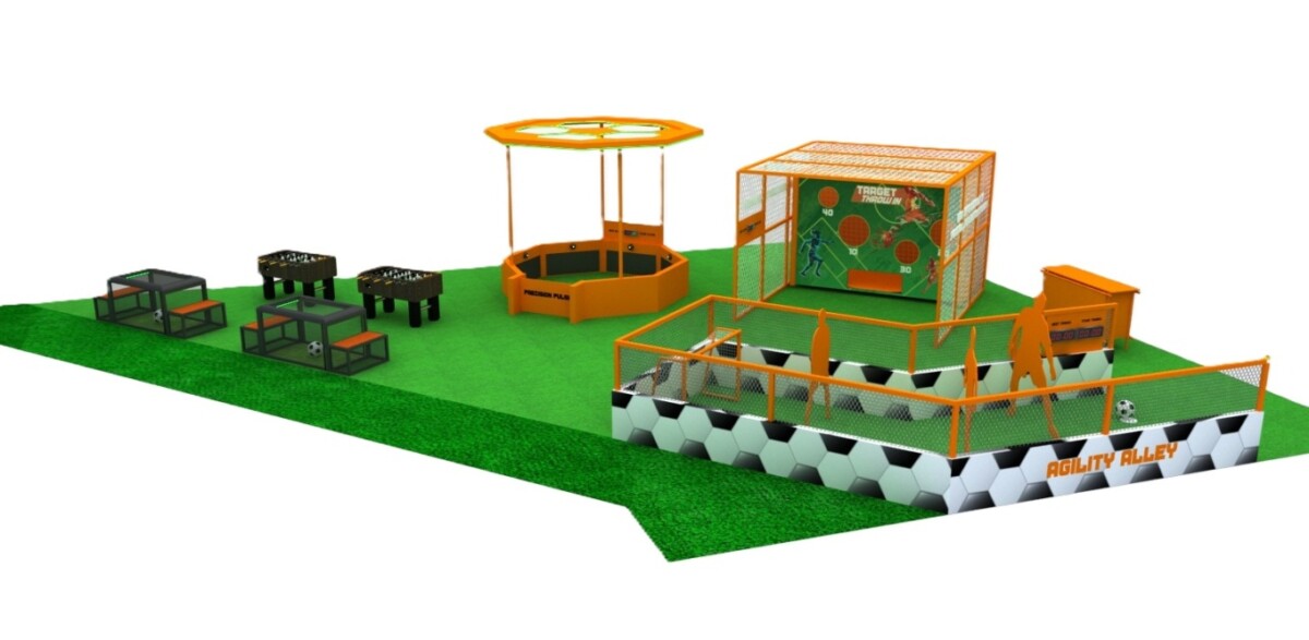 Own The Pitch football challenge activity