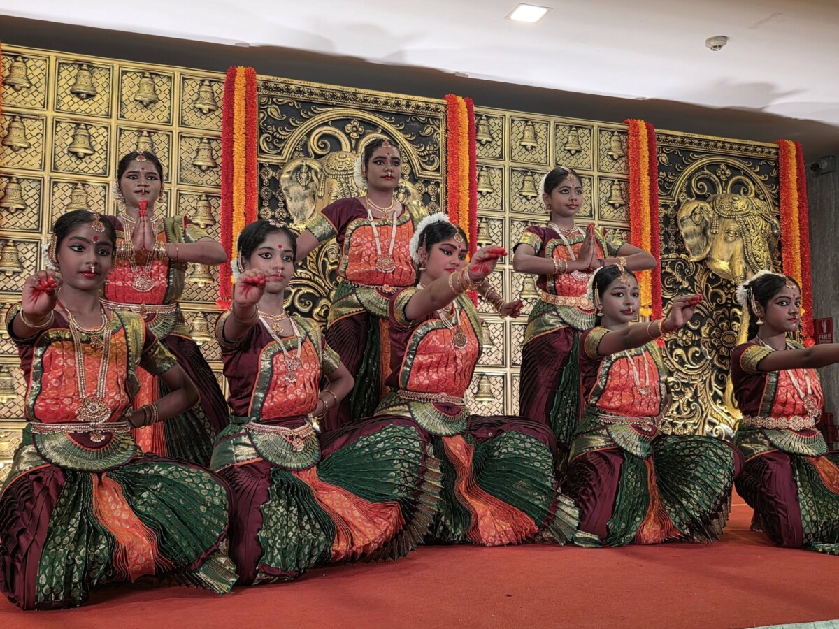 Bharatanatyam performance at Peacock Power Weekend Festival Peranakan Museum