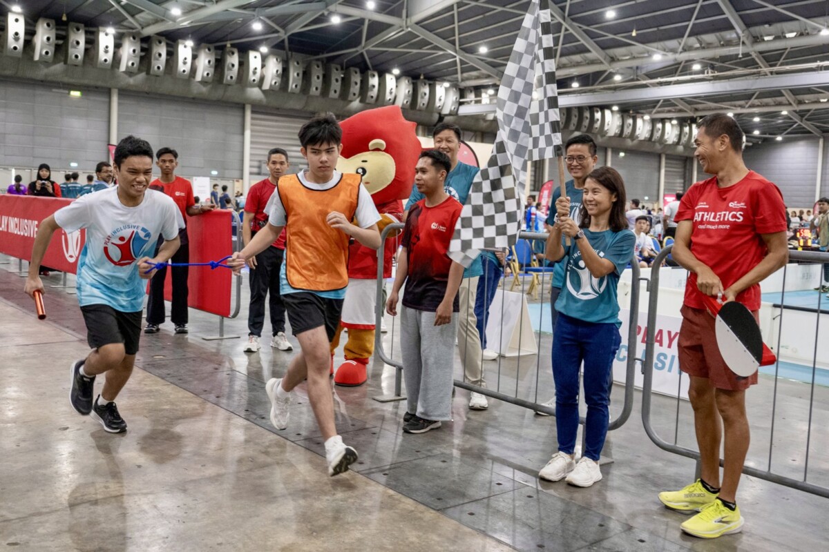 Relay race flagged off at Play Inclusive 2026