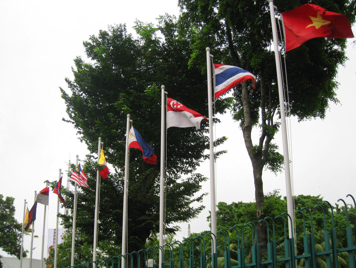 PM Lawrence Wong ASEAN Summit ASEAN flag