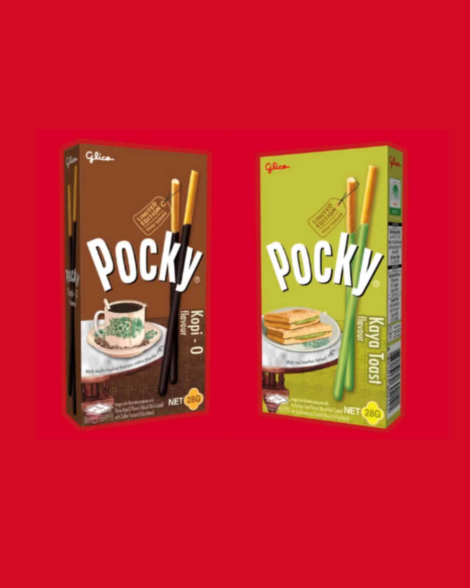 Pocky Kopi-O and Pocky Kaya Toast boxes