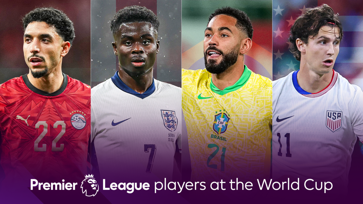 Premier League players at World Cup 2026 featuring Japan's Wataru Endo