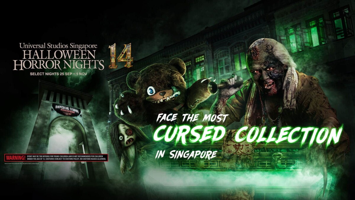 Official Halloween Horror Nights 14 promotional image from Universal Studios Singapore