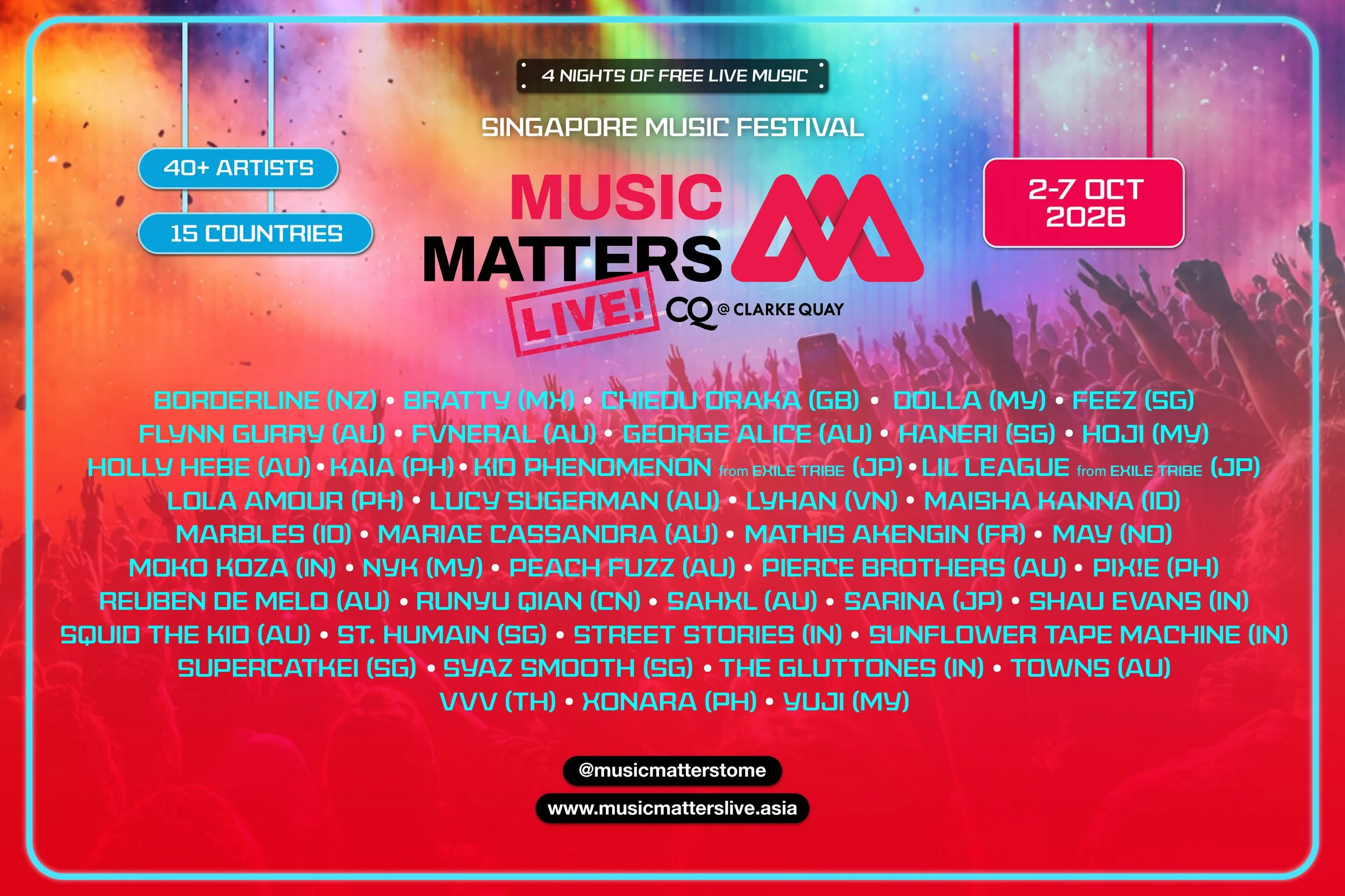 Music Matters Live at Clarke Quay
