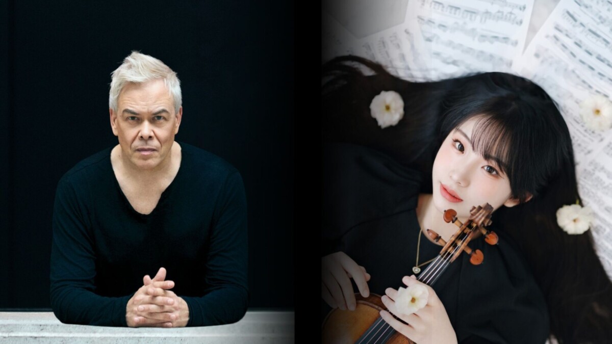 Chloe Chua and Hannu Lintu, SSO pre-tour concert Jewel and Titan
