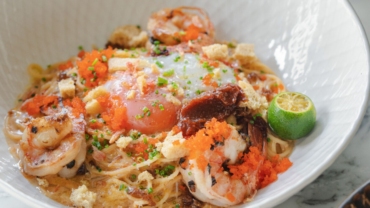 PS.Cafe Marina Bay Sands mee siam spaghettini